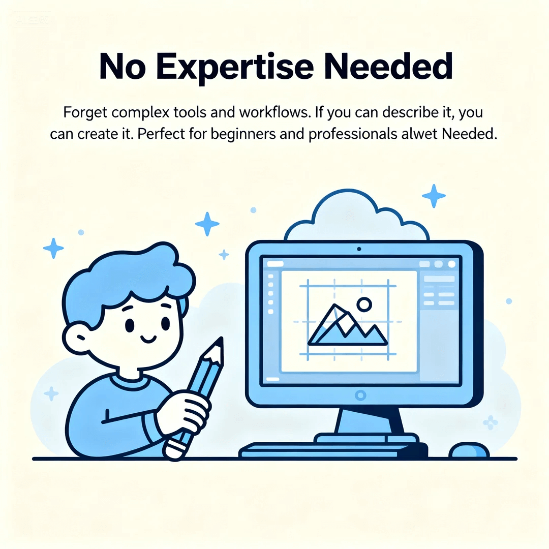 No Expertise Needed